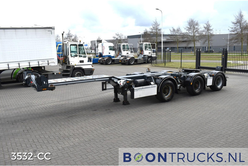 D-Tec CTD-40-03D COMBIDOLLY | LZV * 20ft * STUURAS * LIFTAS * NL TRAILE - Portacontenedore/ Intercambiable semirremolque: foto 5 D-Tec CTD-40-03D COMBIDOLLY | LZV * 20ft * STUURAS * LIFTAS * NL TRAILE - Portacontenedore/ Intercambiable semirremolque: foto 5