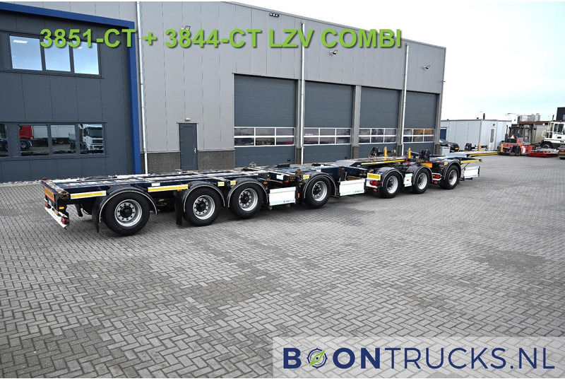 D-Tec CTD-41-03D COMBIDOLLY | LZV * 20ft * 2x STUURAS * 1x LIFTAS * NL TRAILER * APK 03-2026 - Portacontenedore/ Intercambiable semirremolque: foto 2 D-Tec CTD-41-03D COMBIDOLLY | LZV * 20ft * 2x STUURAS * 1x LIFTAS * NL TRAILER * APK 03-2026 - Portacontenedore/ Intercambiable semirremolque: foto 2