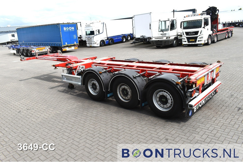 D-Tec FLEXITRAILER | 2x20-30-40-45ft HC * 2x LIFT AXLE * 2x EXTENDABLE * DISC BRAKES - Portacontenedore/ Intercambiable semirremolque: foto 3 D-Tec FLEXITRAILER | 2x20-30-40-45ft HC * 2x LIFT AXLE * 2x EXTENDABLE * DISC BRAKES - Portacontenedore/ Intercambiable semirremolque: foto 3