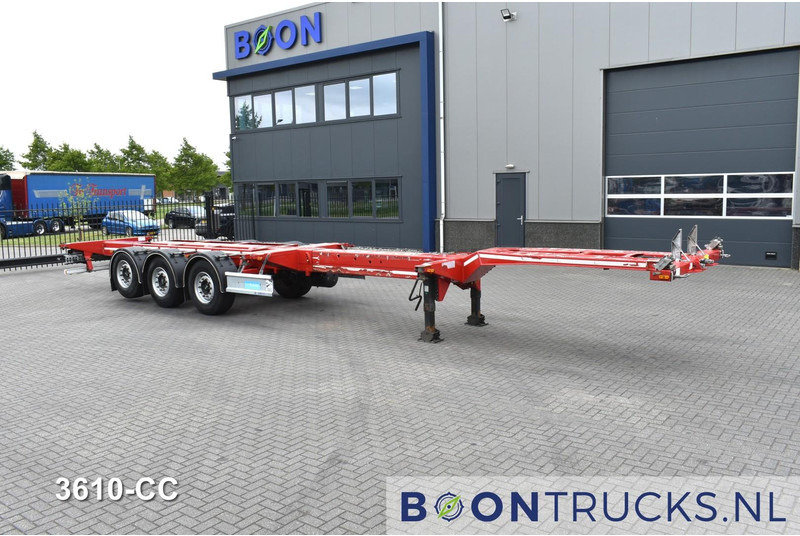 D-Tec FLEXITRAILER | 2x20-30-40-45ft HC * 2x LIFT AXLE * 2x EXTENDABLE * DISC BRAKES - Portacontenedore/ Intercambiable semirremolque: foto 4 D-Tec FLEXITRAILER | 2x20-30-40-45ft HC * 2x LIFT AXLE * 2x EXTENDABLE * DISC BRAKES - Portacontenedore/ Intercambiable semirremolque: foto 4
