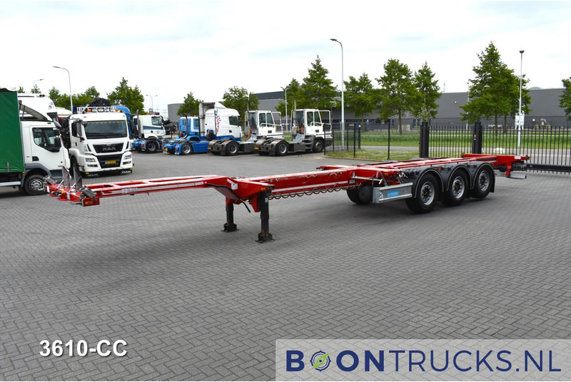 D-Tec FLEXITRAILER | 2x20-30-40-45ft HC * 2x LIFT AXLE * 2x EXTENDABLE * DISC BRAKES - Portacontenedore/ Intercambiable semirremolque: foto 5 D-Tec FLEXITRAILER | 2x20-30-40-45ft HC * 2x LIFT AXLE * 2x EXTENDABLE * DISC BRAKES - Portacontenedore/ Intercambiable semirremolque: foto 5