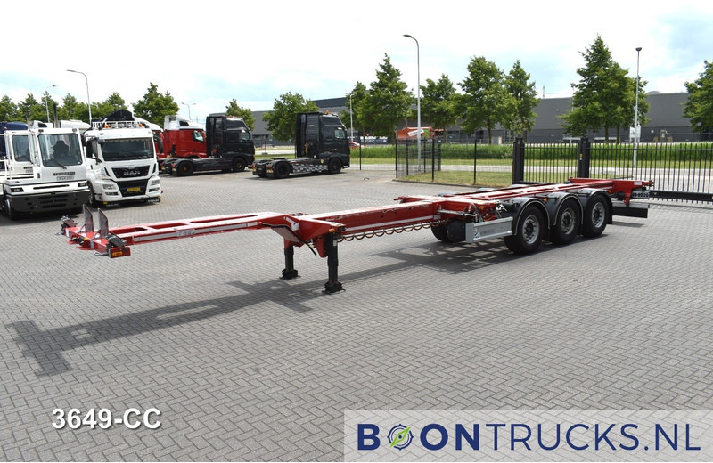 D-Tec FLEXITRAILER | 2x20-30-40-45ft HC * 2x LIFT AXLE * 2x EXTENDABLE * DISC BRAKES - Portacontenedore/ Intercambiable semirremolque: foto 5 D-Tec FLEXITRAILER | 2x20-30-40-45ft HC * 2x LIFT AXLE * 2x EXTENDABLE * DISC BRAKES - Portacontenedore/ Intercambiable semirremolque: foto 5