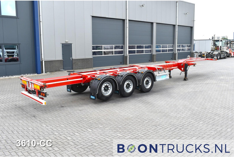 D-Tec FLEXITRAILER | 2x20-30-40-45ft HC * 2x LIFT AXLE * 2x EXTENDABLE * DISC BRAKES - Portacontenedore/ Intercambiable semirremolque: foto 2 D-Tec FLEXITRAILER | 2x20-30-40-45ft HC * 2x LIFT AXLE * 2x EXTENDABLE * DISC BRAKES - Portacontenedore/ Intercambiable semirremolque: foto 2