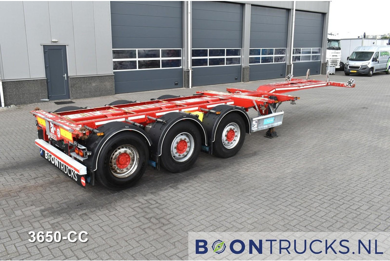 D-Tec FLEXITRAILER | 2x20-30-40-45ft HC * 2x LIFT AXLE * 2x EXTENDABLE * MOT 11-2025 - Portacontenedore/ Intercambiable semirremolque: foto 1 D-Tec FLEXITRAILER | 2x20-30-40-45ft HC * 2x LIFT AXLE * 2x EXTENDABLE * MOT 11-2025 - Portacontenedore/ Intercambiable semirremolque: foto 1