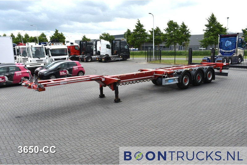 D-Tec FLEXITRAILER | 2x20-30-40-45ft HC * 2x LIFT AXLE * 2x EXTENDABLE * MOT 11-2025 - Portacontenedore/ Intercambiable semirremolque: foto 5 D-Tec FLEXITRAILER | 2x20-30-40-45ft HC * 2x LIFT AXLE * 2x EXTENDABLE * MOT 11-2025 - Portacontenedore/ Intercambiable semirremolque: foto 5