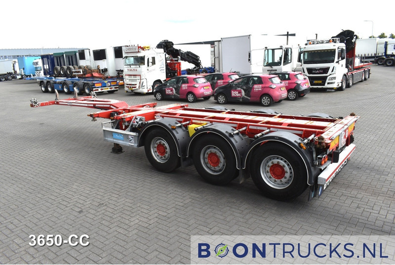 D-Tec FLEXITRAILER | 2x20-30-40-45ft HC * 2x LIFT AXLE * 2x EXTENDABLE * MOT 11-2025 - Portacontenedore/ Intercambiable semirremolque: foto 3 D-Tec FLEXITRAILER | 2x20-30-40-45ft HC * 2x LIFT AXLE * 2x EXTENDABLE * MOT 11-2025 - Portacontenedore/ Intercambiable semirremolque: foto 3