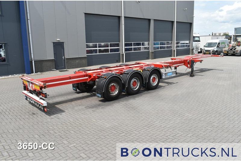 D-Tec FLEXITRAILER | 2x20-30-40-45ft HC * 2x LIFT AXLE * 2x EXTENDABLE * MOT 11-2025 - Portacontenedore/ Intercambiable semirremolque: foto 2 D-Tec FLEXITRAILER | 2x20-30-40-45ft HC * 2x LIFT AXLE * 2x EXTENDABLE * MOT 11-2025 - Portacontenedore/ Intercambiable semirremolque: foto 2