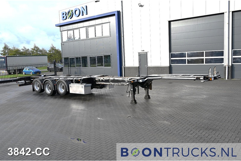 D-Tec FLEXITRAILER | 2x20-30-40-45ft HC * 2x LIFT AXLE * 3x EXTENDABLE * ADR * APK 10-2026 * NL TRAILER - Portacontenedore/ Intercambiable semirremolque: foto 4 D-Tec FLEXITRAILER | 2x20-30-40-45ft HC * 2x LIFT AXLE * 3x EXTENDABLE * ADR * APK 10-2026 * NL TRAILER - Portacontenedore/ Intercambiable semirremolque: foto 4