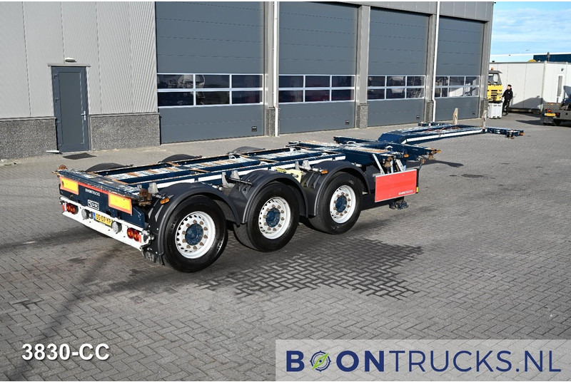 D-Tec FLEXITRAILER | 2x20-30-40-45ft HC * 2x LIFT AXLE * MB / DISC * NL TRAILER * APK 03-2026 - Portacontenedore/ Intercambiable semirremolque: foto 1 D-Tec FLEXITRAILER | 2x20-30-40-45ft HC * 2x LIFT AXLE * MB / DISC * NL TRAILER * APK 03-2026 - Portacontenedore/ Intercambiable semirremolque: foto 1