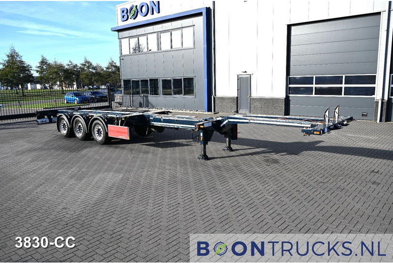 D-Tec FLEXITRAILER | 2x20-30-40-45ft HC * 2x LIFT AXLE * MB / DISC * NL TRAILER * APK 03-2026 - Portacontenedore/ Intercambiable semirremolque: foto 4 D-Tec FLEXITRAILER | 2x20-30-40-45ft HC * 2x LIFT AXLE * MB / DISC * NL TRAILER * APK 03-2026 - Portacontenedore/ Intercambiable semirremolque: foto 4