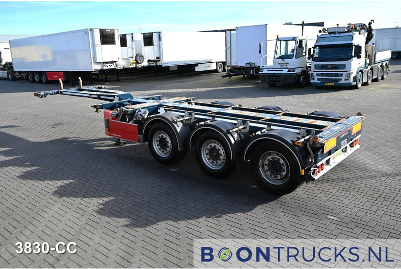 D-Tec FLEXITRAILER | 2x20-30-40-45ft HC * 2x LIFT AXLE * MB / DISC * NL TRAILER * APK 03-2026 - Portacontenedore/ Intercambiable semirremolque: foto 3 D-Tec FLEXITRAILER | 2x20-30-40-45ft HC * 2x LIFT AXLE * MB / DISC * NL TRAILER * APK 03-2026 - Portacontenedore/ Intercambiable semirremolque: foto 3
