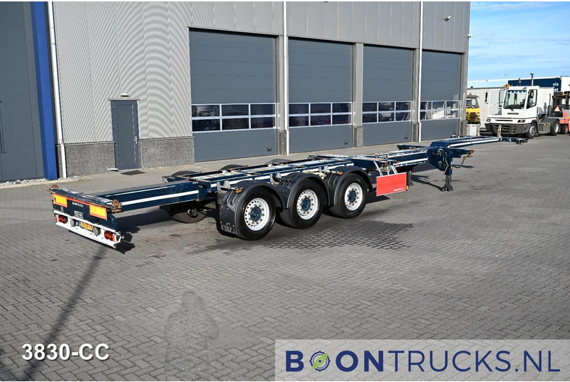 D-Tec FLEXITRAILER | 2x20-30-40-45ft HC * 2x LIFT AXLE * MB / DISC * NL TRAILER * APK 03-2026 - Portacontenedore/ Intercambiable semirremolque: foto 2 D-Tec FLEXITRAILER | 2x20-30-40-45ft HC * 2x LIFT AXLE * MB / DISC * NL TRAILER * APK 03-2026 - Portacontenedore/ Intercambiable semirremolque: foto 2