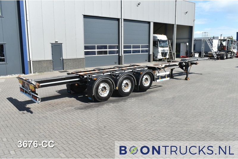 D-Tec FLEXITRAILER | 2x20-30-40-45ft HC * MB / DISC * ALCOA * 2x EXTENDABLE - Portacontenedore/ Intercambiable semirremolque: foto 2 D-Tec FLEXITRAILER | 2x20-30-40-45ft HC * MB / DISC * ALCOA * 2x EXTENDABLE - Portacontenedore/ Intercambiable semirremolque: foto 2