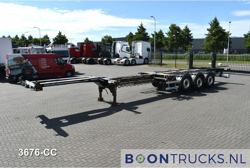 D-Tec FLEXITRAILER | 2x20-30-40-45ft HC * MB / DISC * ALCOA * 2x EXTENDABLE - Portacontenedore/ Intercambiable semirremolque: foto 5 D-Tec FLEXITRAILER | 2x20-30-40-45ft HC * MB / DISC * ALCOA * 2x EXTENDABLE - Portacontenedore/ Intercambiable semirremolque: foto 5