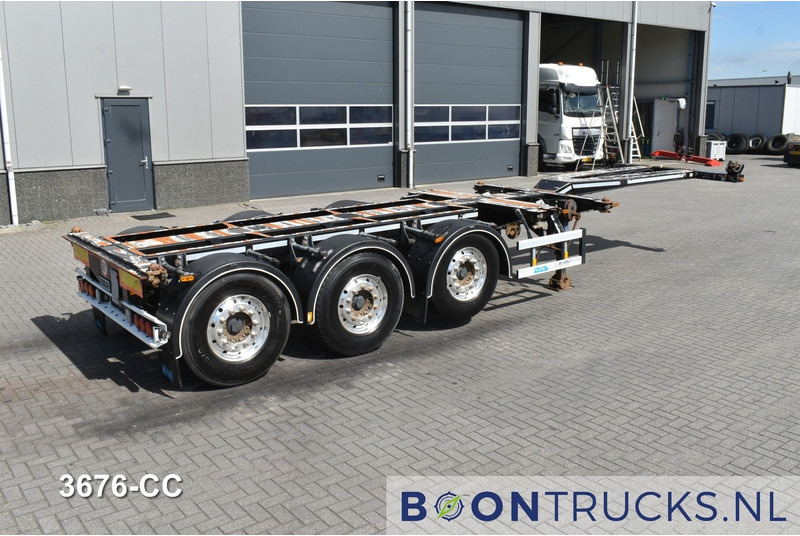 D-Tec FLEXITRAILER | 2x20-30-40-45ft HC * MB / DISC * ALCOA * 2x EXTENDABLE - Portacontenedore/ Intercambiable semirremolque: foto 1 D-Tec FLEXITRAILER | 2x20-30-40-45ft HC * MB / DISC * ALCOA * 2x EXTENDABLE - Portacontenedore/ Intercambiable semirremolque: foto 1