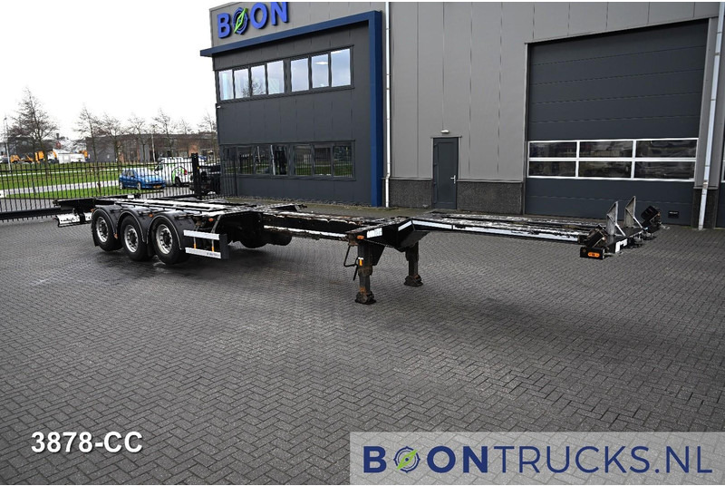 D-Tec FLEXITRAILER LS | 2x20-30-40-45ft HC * 2x LIFT AXLE * BPW / DISC * 2x EXTENDABLE - Portacontenedore/ Intercambiable semirremolque: foto 4 D-Tec FLEXITRAILER LS | 2x20-30-40-45ft HC * 2x LIFT AXLE * BPW / DISC * 2x EXTENDABLE - Portacontenedore/ Intercambiable semirremolque: foto 4