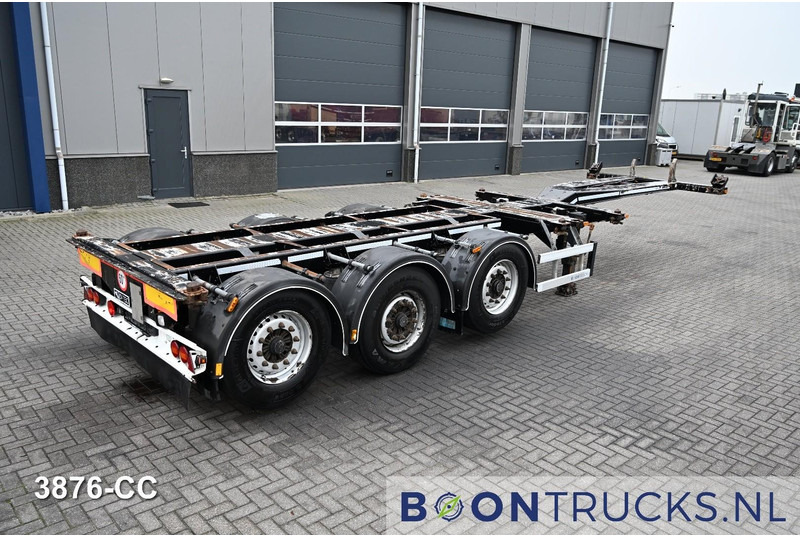 D-Tec FLEXITRAILER LS | 2x20-30-40-45ft HC * 2x LIFT AXLE * BPW / DISC * 2x EXTENDABLE - Portacontenedore/ Intercambiable semirremolque: foto 1 D-Tec FLEXITRAILER LS | 2x20-30-40-45ft HC * 2x LIFT AXLE * BPW / DISC * 2x EXTENDABLE - Portacontenedore/ Intercambiable semirremolque: foto 1