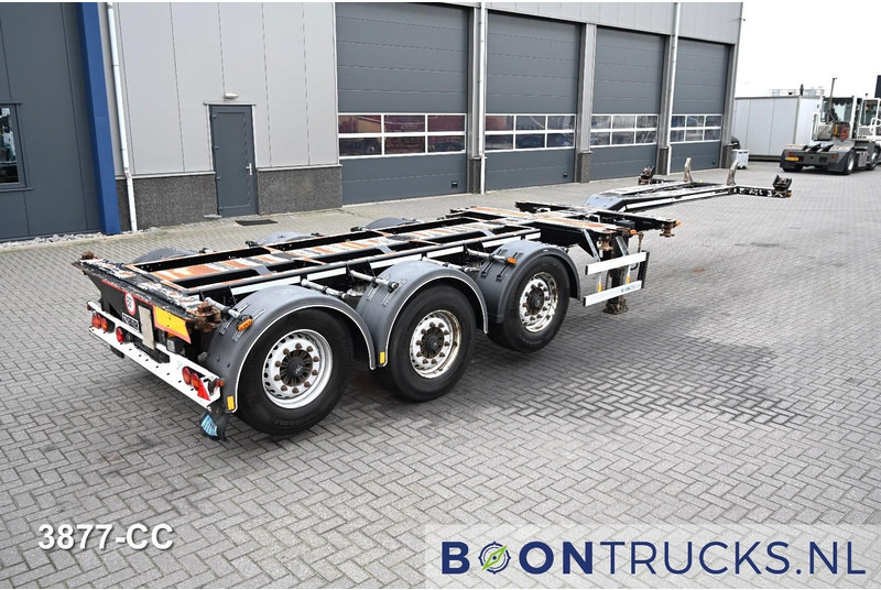 D-Tec FLEXITRAILER LS | 2x20-30-40-45ft HC * 2x LIFT AXLE * BPW / DISC * 2x EXTENDABLE - Portacontenedore/ Intercambiable semirremolque: foto 1 D-Tec FLEXITRAILER LS | 2x20-30-40-45ft HC * 2x LIFT AXLE * BPW / DISC * 2x EXTENDABLE - Portacontenedore/ Intercambiable semirremolque: foto 1