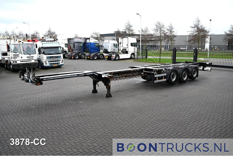 D-Tec FLEXITRAILER LS | 2x20-30-40-45ft HC * 2x LIFT AXLE * BPW / DISC * 2x EXTENDABLE - Portacontenedore/ Intercambiable semirremolque: foto 5 D-Tec FLEXITRAILER LS | 2x20-30-40-45ft HC * 2x LIFT AXLE * BPW / DISC * 2x EXTENDABLE - Portacontenedore/ Intercambiable semirremolque: foto 5