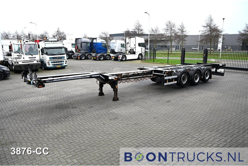 D-Tec FLEXITRAILER LS | 2x20-30-40-45ft HC * 2x LIFT AXLE * BPW / DISC * 2x EXTENDABLE - Portacontenedore/ Intercambiable semirremolque: foto 5 D-Tec FLEXITRAILER LS | 2x20-30-40-45ft HC * 2x LIFT AXLE * BPW / DISC * 2x EXTENDABLE - Portacontenedore/ Intercambiable semirremolque: foto 5