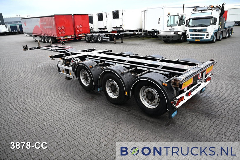 D-Tec FLEXITRAILER LS | 2x20-30-40-45ft HC * 2x LIFT AXLE * BPW / DISC * 2x EXTENDABLE - Portacontenedore/ Intercambiable semirremolque: foto 3 D-Tec FLEXITRAILER LS | 2x20-30-40-45ft HC * 2x LIFT AXLE * BPW / DISC * 2x EXTENDABLE - Portacontenedore/ Intercambiable semirremolque: foto 3