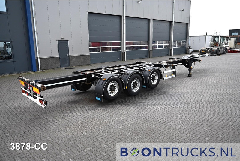 D-Tec FLEXITRAILER LS | 2x20-30-40-45ft HC * 2x LIFT AXLE * BPW / DISC * 2x EXTENDABLE - Portacontenedore/ Intercambiable semirremolque: foto 2 D-Tec FLEXITRAILER LS | 2x20-30-40-45ft HC * 2x LIFT AXLE * BPW / DISC * 2x EXTENDABLE - Portacontenedore/ Intercambiable semirremolque: foto 2