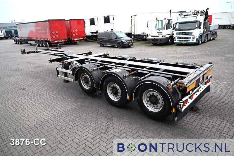 D-Tec FLEXITRAILER LS | 2x20-30-40-45ft HC * 2x LIFT AXLE * BPW / DISC * 2x EXTENDABLE - Portacontenedore/ Intercambiable semirremolque: foto 3 D-Tec FLEXITRAILER LS | 2x20-30-40-45ft HC * 2x LIFT AXLE * BPW / DISC * 2x EXTENDABLE - Portacontenedore/ Intercambiable semirremolque: foto 3