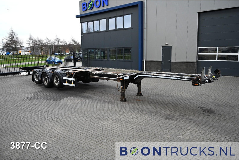 D-Tec FLEXITRAILER LS | 2x20-30-40-45ft HC * 2x LIFT AXLE * BPW / DISC * 2x EXTENDABLE - Portacontenedore/ Intercambiable semirremolque: foto 4 D-Tec FLEXITRAILER LS | 2x20-30-40-45ft HC * 2x LIFT AXLE * BPW / DISC * 2x EXTENDABLE - Portacontenedore/ Intercambiable semirremolque: foto 4