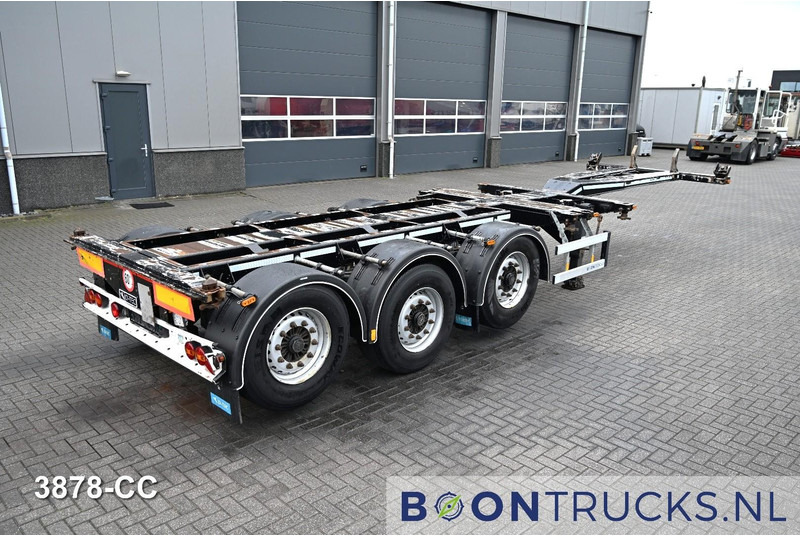 D-Tec FLEXITRAILER LS | 2x20-30-40-45ft HC * 2x LIFT AXLE * BPW / DISC * 2x EXTENDABLE - Portacontenedore/ Intercambiable semirremolque: foto 1 D-Tec FLEXITRAILER LS | 2x20-30-40-45ft HC * 2x LIFT AXLE * BPW / DISC * 2x EXTENDABLE - Portacontenedore/ Intercambiable semirremolque: foto 1