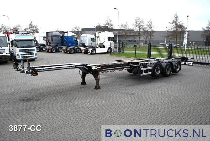 D-Tec FLEXITRAILER LS | 2x20-30-40-45ft HC * 2x LIFT AXLE * BPW / DISC * 2x EXTENDABLE - Portacontenedore/ Intercambiable semirremolque: foto 5 D-Tec FLEXITRAILER LS | 2x20-30-40-45ft HC * 2x LIFT AXLE * BPW / DISC * 2x EXTENDABLE - Portacontenedore/ Intercambiable semirremolque: foto 5
