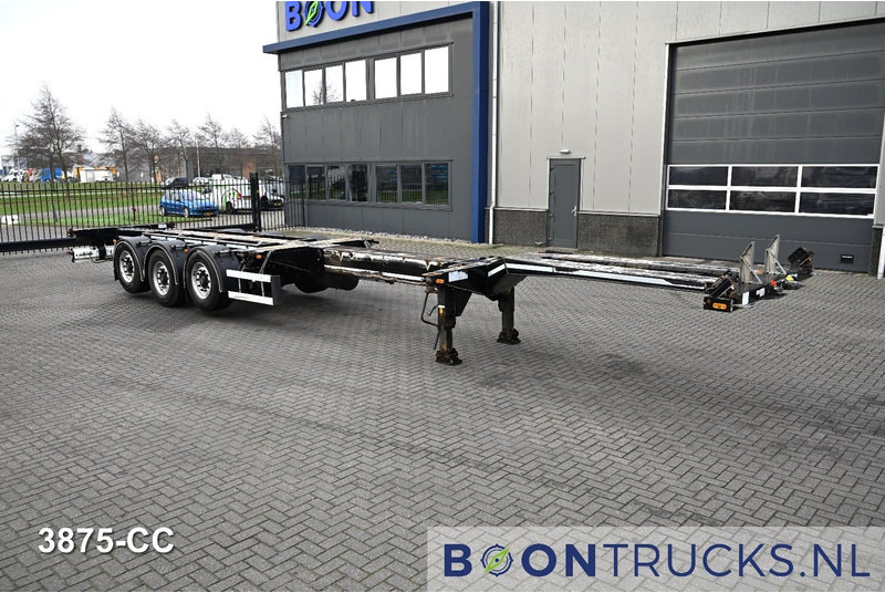 D-Tec FLEXITRAILER LS | 2x20-30-40-45ft HC * 2x LIFTAS * BPW / SCHIJF * APK 01-2027 - Portacontenedore/ Intercambiable semirremolque: foto 5 D-Tec FLEXITRAILER LS | 2x20-30-40-45ft HC * 2x LIFTAS * BPW / SCHIJF * APK 01-2027 - Portacontenedore/ Intercambiable semirremolque: foto 5