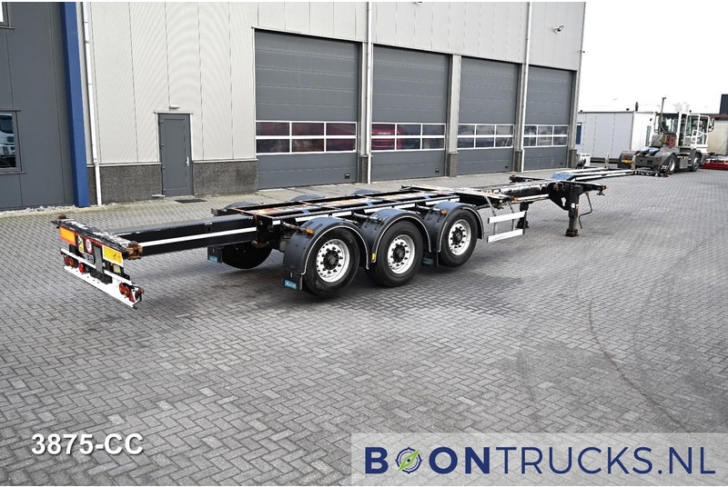 D-Tec FLEXITRAILER LS | 2x20-30-40-45ft HC * 2x LIFTAS * BPW / SCHIJF * APK 01-2027 - Portacontenedore/ Intercambiable semirremolque: foto 2 D-Tec FLEXITRAILER LS | 2x20-30-40-45ft HC * 2x LIFTAS * BPW / SCHIJF * APK 01-2027 - Portacontenedore/ Intercambiable semirremolque: foto 2