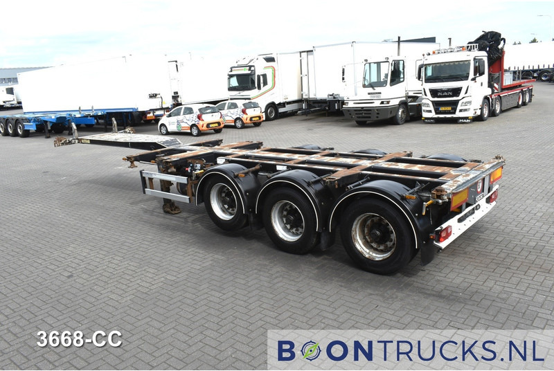 D-Tec FT-43-03V | 2x20-30-40-45ft HC * 3x EXTENDABLE * LIFT AXLE - Portacontenedore/ Intercambiable semirremolque: foto 3 D-Tec FT-43-03V | 2x20-30-40-45ft HC * 3x EXTENDABLE * LIFT AXLE - Portacontenedore/ Intercambiable semirremolque: foto 3