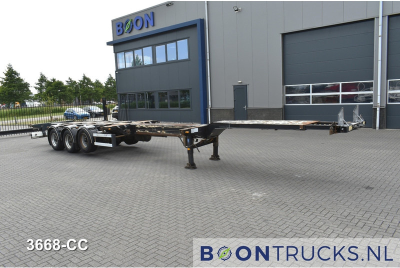 D-Tec FT-43-03V | 2x20-30-40-45ft HC * 3x EXTENDABLE * LIFT AXLE - Portacontenedore/ Intercambiable semirremolque: foto 4 D-Tec FT-43-03V | 2x20-30-40-45ft HC * 3x EXTENDABLE * LIFT AXLE - Portacontenedore/ Intercambiable semirremolque: foto 4