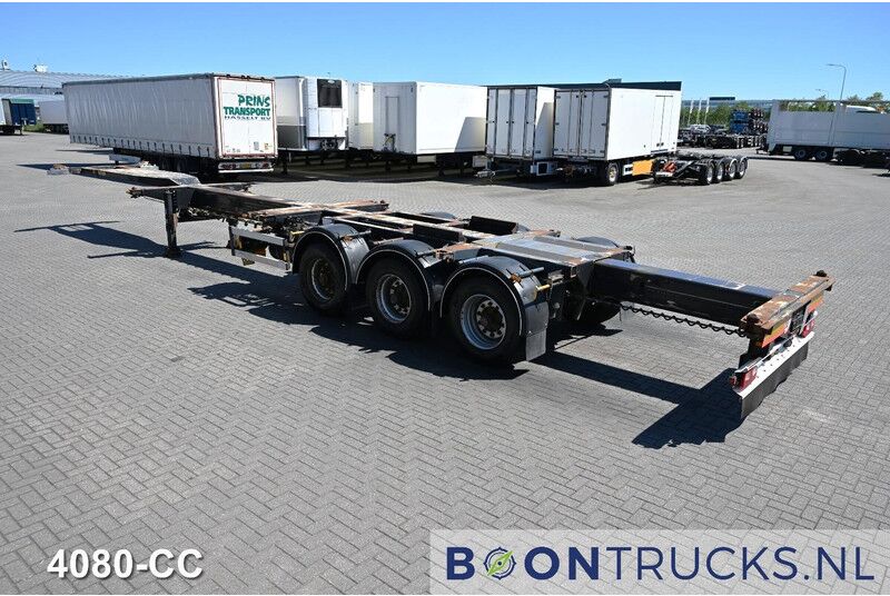 D-Tec FT-43-03V | 2x20-30-40-45ft HC * LIFT AXLE * ADR * 3x EXTENDABLE - Portacontenedore/ Intercambiable semirremolque: foto 3 D-Tec FT-43-03V | 2x20-30-40-45ft HC * LIFT AXLE * ADR * 3x EXTENDABLE - Portacontenedore/ Intercambiable semirremolque: foto 3