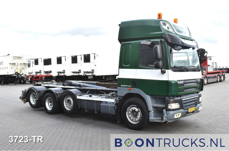 DAF CF85.510 8x2 | EURO5 * HAAKARM * 2x STUURAS * 2x LIFTAS * NL TRUCK * APK 01-2026 - Multibasculante camión: foto 4 DAF CF85.510 8x2 | EURO5 * HAAKARM * 2x STUURAS * 2x LIFTAS * NL TRUCK * APK 01-2026 - Multibasculante camión: foto 4