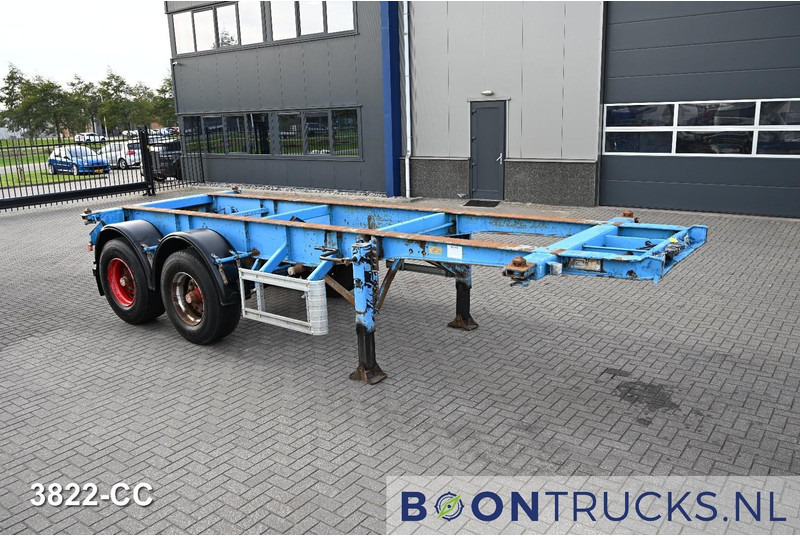 KOHLER CS 20/2 CHASSIS | 20ft * STEEL SUSPENSION * BPW / DRUM * 9x AVAILABLE - Portacontenedore/ Intercambiable semirremolque: foto 3 KOHLER CS 20/2 CHASSIS | 20ft * STEEL SUSPENSION * BPW / DRUM * 9x AVAILABLE - Portacontenedore/ Intercambiable semirremolque: foto 3