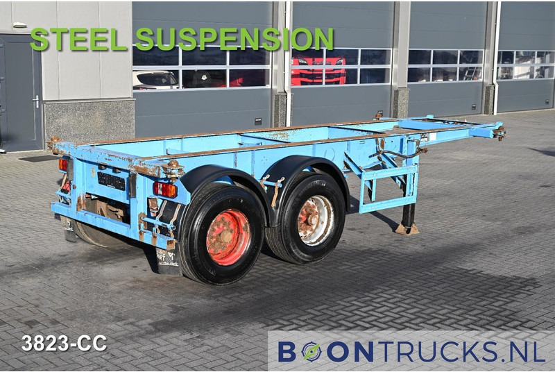 KOHLER CS 20/2 CHASSIS | 20ft * STEEL SUSPENSION * BPW / DRUM * 9x AVAILABLE - Portacontenedore/ Intercambiable semirremolque: foto 1 KOHLER CS 20/2 CHASSIS | 20ft * STEEL SUSPENSION * BPW / DRUM * 9x AVAILABLE - Portacontenedore/ Intercambiable semirremolque: foto 1
