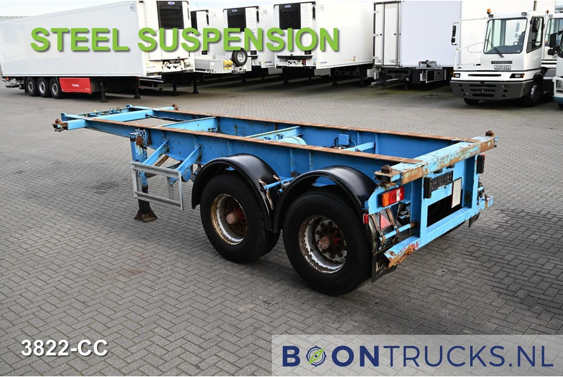 KOHLER CS 20/2 CHASSIS | 20ft * STEEL SUSPENSION * BPW / DRUM * 9x AVAILABLE - Portacontenedore/ Intercambiable semirremolque: foto 2 KOHLER CS 20/2 CHASSIS | 20ft * STEEL SUSPENSION * BPW / DRUM * 9x AVAILABLE - Portacontenedore/ Intercambiable semirremolque: foto 2