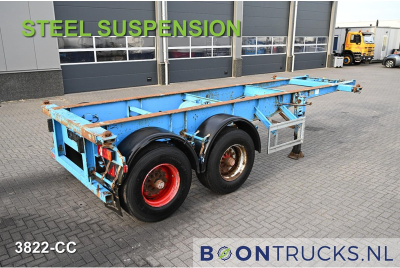 KOHLER CS 20/2 CHASSIS | 20ft * STEEL SUSPENSION * BPW / DRUM * 9x AVAILABLE - Portacontenedore/ Intercambiable semirremolque: foto 1 KOHLER CS 20/2 CHASSIS | 20ft * STEEL SUSPENSION * BPW / DRUM * 9x AVAILABLE - Portacontenedore/ Intercambiable semirremolque: foto 1
