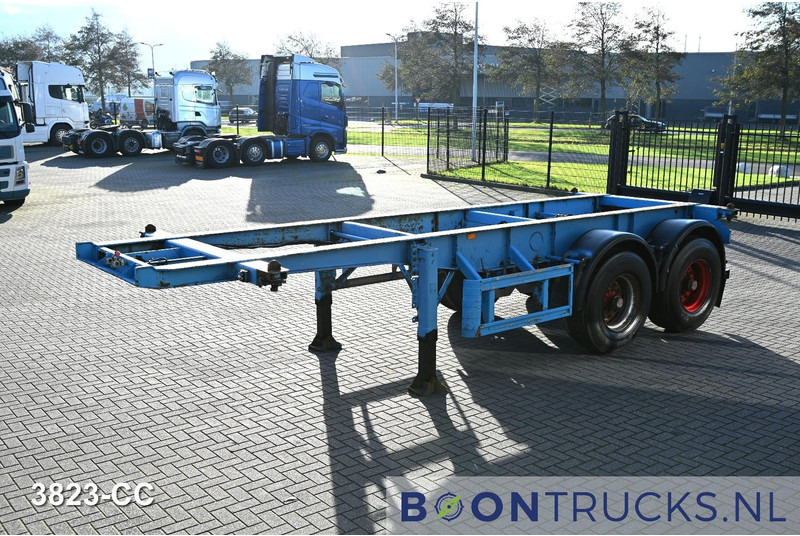 KOHLER CS 20/2 CHASSIS | 20ft * STEEL SUSPENSION * BPW / DRUM * 9x AVAILABLE - Portacontenedore/ Intercambiable semirremolque: foto 4 KOHLER CS 20/2 CHASSIS | 20ft * STEEL SUSPENSION * BPW / DRUM * 9x AVAILABLE - Portacontenedore/ Intercambiable semirremolque: foto 4