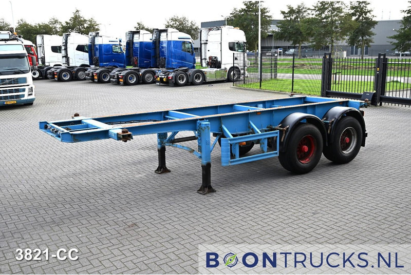 KOHLER CS 20/2 CHASSIS | 20ft * STEEL SUSPENSION * BPW / DRUM * 9x AVAILABLE - Portacontenedore/ Intercambiable semirremolque: foto 4 KOHLER CS 20/2 CHASSIS | 20ft * STEEL SUSPENSION * BPW / DRUM * 9x AVAILABLE - Portacontenedore/ Intercambiable semirremolque: foto 4