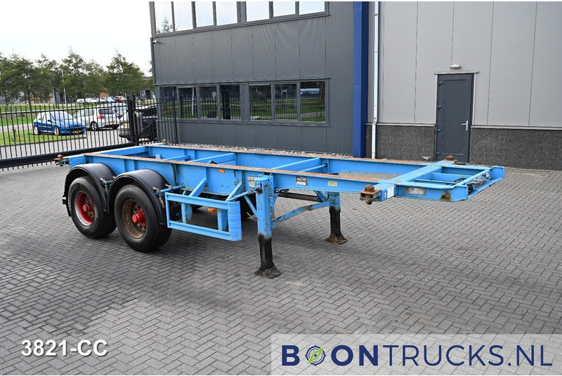 KOHLER CS 20/2 CHASSIS | 20ft * STEEL SUSPENSION * BPW / DRUM * 9x AVAILABLE - Portacontenedore/ Intercambiable semirremolque: foto 3 KOHLER CS 20/2 CHASSIS | 20ft * STEEL SUSPENSION * BPW / DRUM * 9x AVAILABLE - Portacontenedore/ Intercambiable semirremolque: foto 3