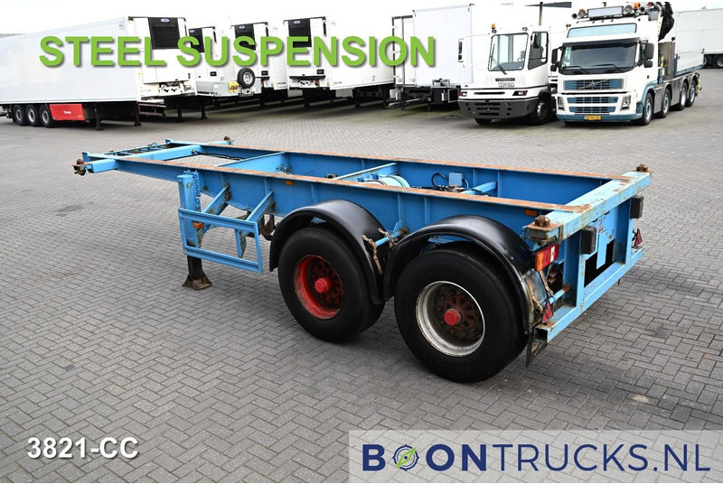 KOHLER CS 20/2 CHASSIS | 20ft * STEEL SUSPENSION * BPW / DRUM * 9x AVAILABLE - Portacontenedore/ Intercambiable semirremolque: foto 2 KOHLER CS 20/2 CHASSIS | 20ft * STEEL SUSPENSION * BPW / DRUM * 9x AVAILABLE - Portacontenedore/ Intercambiable semirremolque: foto 2