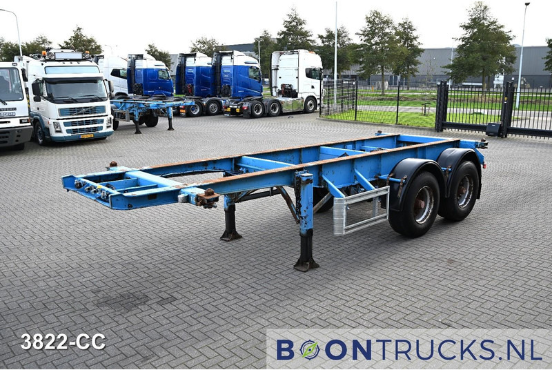 KOHLER CS 20/2 CHASSIS | 20ft * STEEL SUSPENSION * BPW / DRUM * 9x AVAILABLE - Portacontenedore/ Intercambiable semirremolque: foto 4 KOHLER CS 20/2 CHASSIS | 20ft * STEEL SUSPENSION * BPW / DRUM * 9x AVAILABLE - Portacontenedore/ Intercambiable semirremolque: foto 4