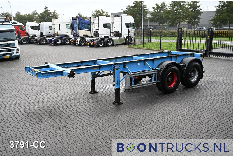 KOHLER CS 20/2 CHASSIS | 20ft * STEEL SUSPENSION * SAF / DRUM * 6x AVAILABLE - Portacontenedore/ Intercambiable semirremolque: foto 5 KOHLER CS 20/2 CHASSIS | 20ft * STEEL SUSPENSION * SAF / DRUM * 6x AVAILABLE - Portacontenedore/ Intercambiable semirremolque: foto 5
