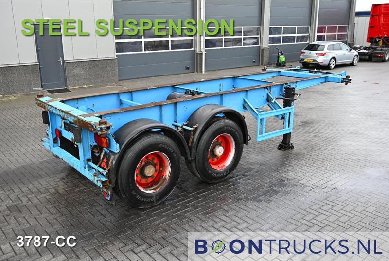 KOHLER CS 20/2 CHASSIS | 20ft * STEEL SUSPENSION * SAF / DRUM * 9x AVAILABLE - Portacontenedore/ Intercambiable semirremolque: foto 1 KOHLER CS 20/2 CHASSIS | 20ft * STEEL SUSPENSION * SAF / DRUM * 9x AVAILABLE - Portacontenedore/ Intercambiable semirremolque: foto 1