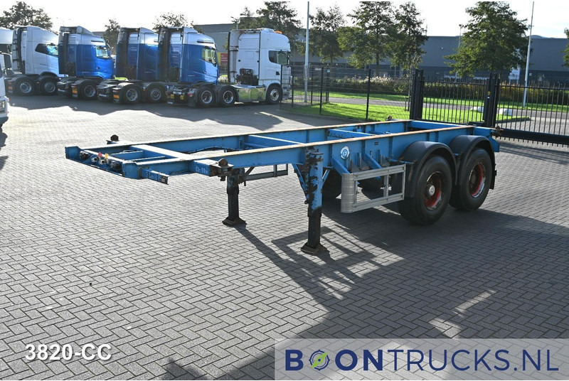 KOHLER CS 20/2 CHASSIS | 20ft * STEEL SUSPENSION * SAF DRUM - Portacontenedore/ Intercambiable semirremolque: foto 4 KOHLER CS 20/2 CHASSIS | 20ft * STEEL SUSPENSION * SAF DRUM - Portacontenedore/ Intercambiable semirremolque: foto 4