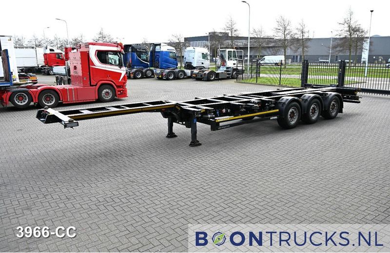 Kögel S24-2 | 2x20-30-40-ft HC * SAF/DISC * EXTENDABLE REAR - Portacontenedore/ Intercambiable semirremolque: foto 5 Kögel S24-2 | 2x20-30-40-ft HC * SAF/DISC * EXTENDABLE REAR - Portacontenedore/ Intercambiable semirremolque: foto 5