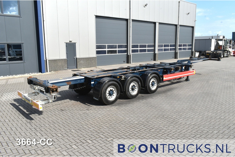 Krone SD BOX LINER | 2x20-40-45ft HC * LIFT AXLE * BPW/DISC * EXTENDABLE REAR * 7x AVAILABLE - Portacontenedore/ Intercambiable semirremolque: foto 2 Krone SD BOX LINER | 2x20-40-45ft HC * LIFT AXLE * BPW/DISC * EXTENDABLE REAR * 7x AVAILABLE - Portacontenedore/ Intercambiable semirremolque: foto 2